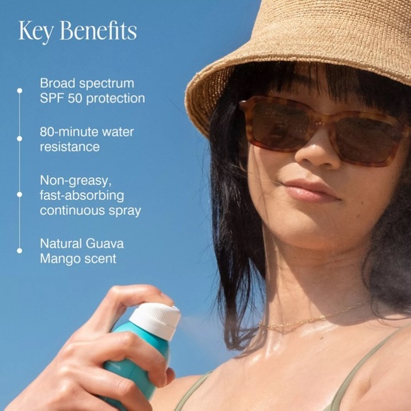 COOLA Clear Sunscreen Spray SPF 50 - Picture 7 of 9